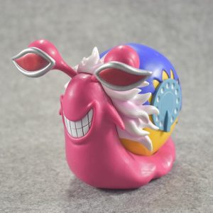 Figurine Doflamingo escargophone rose One Piece