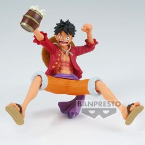 Figurine Monkey D. Luffy Roi des Pirates Banquet 9cm One piece