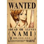 Poster Nami Wanted 2 – One Piece