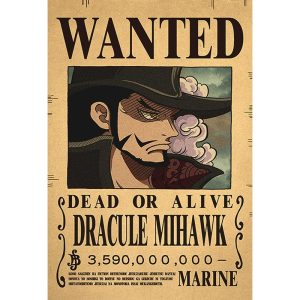 Poster Baggy Le Clown Wanted – One Piece