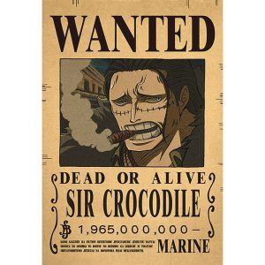 Poster Mihawk Wanted – One Piece