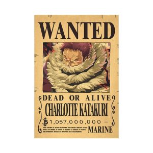 Poster Katakuri Wanted – One Piece