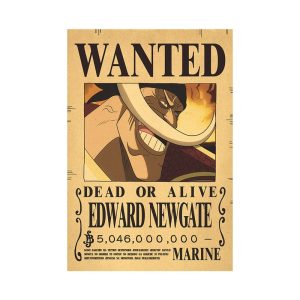 Prime One Piece Barbe Blanche Wanted – Poster