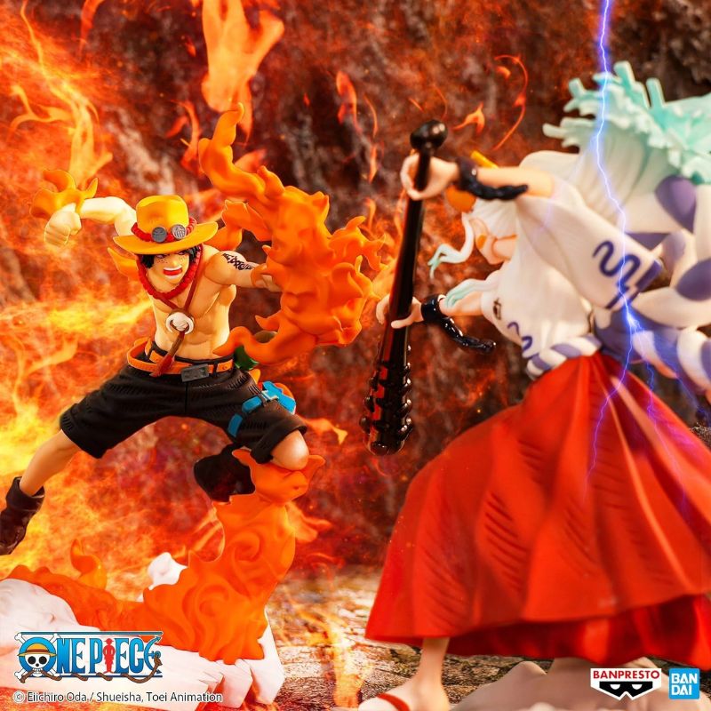 Figurine Ace & Yamato One Piece Spirits Senkozekkei