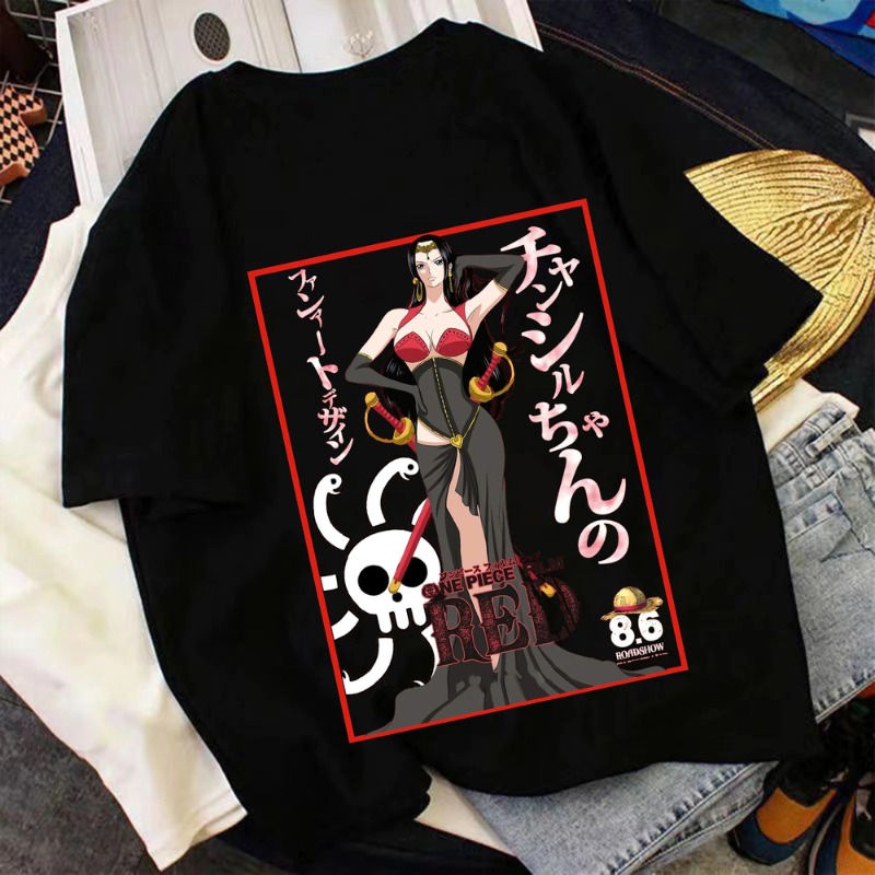T Shirt One Piece – Boa Hancock RED