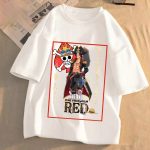 T Shirt One Piece Blanc – Ace RED