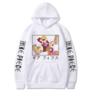 Sweatshirt Luffy Gear 5 ombre One Piece