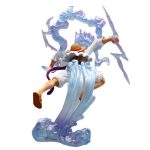 Figurine One Piece grande taille Luffy Gear 5 Nika 27cm