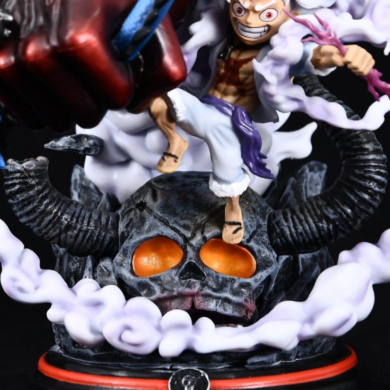 Grande figurine One Piece Nika Gear 5 Luffy Onigashima 22 cm