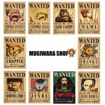 Avis de recherche One Piece Mugiwara 10 posters Prime