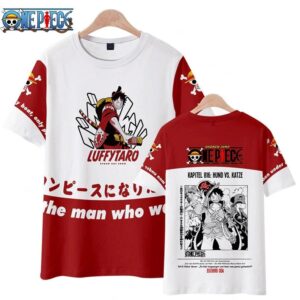 T shirt Luffy One Piece Wano