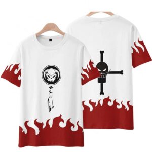 T shirt Ace x Barbe Blanche One Piece
