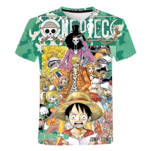 T Shirt One Piece mugiwara Arc Zou