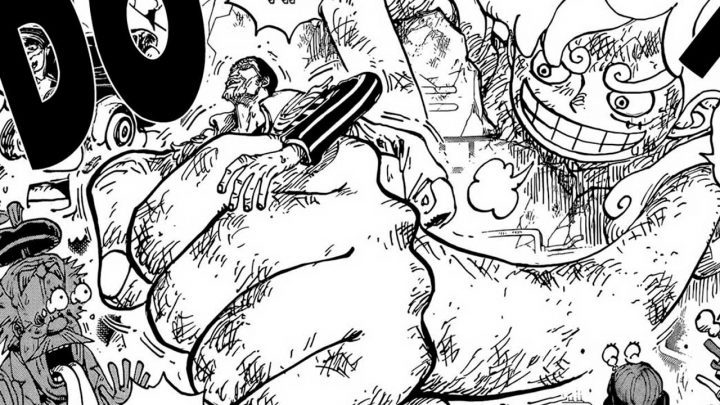 Manga une pièce 1092 Luffy Gear 5 Kizaru