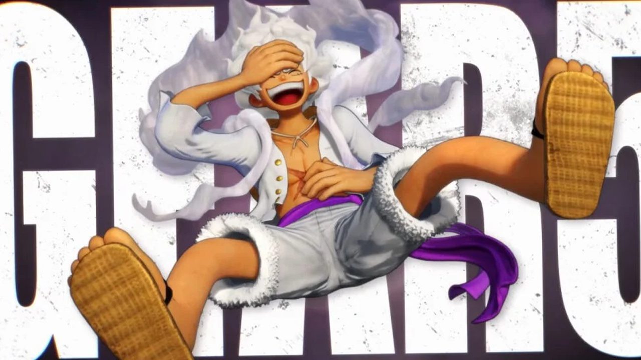 Couverture de poste One Piece Pirate Warriors 4 Luffy Gear 5