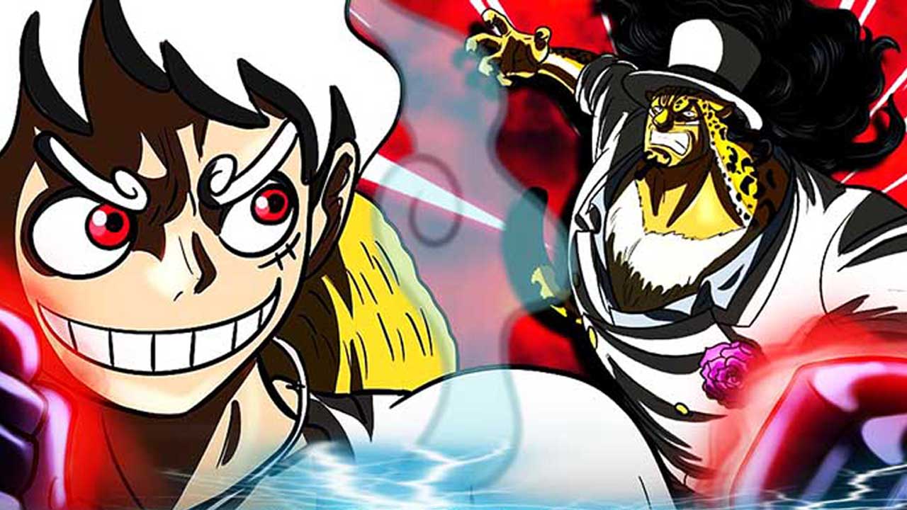 Couverture de post Luffy Gear 5 Lucci fanart d'One Piece