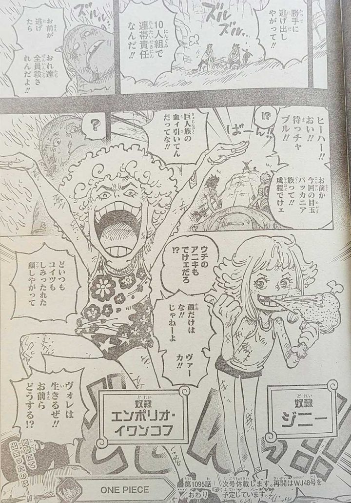 Manga One Piece 1095 spoiler 05