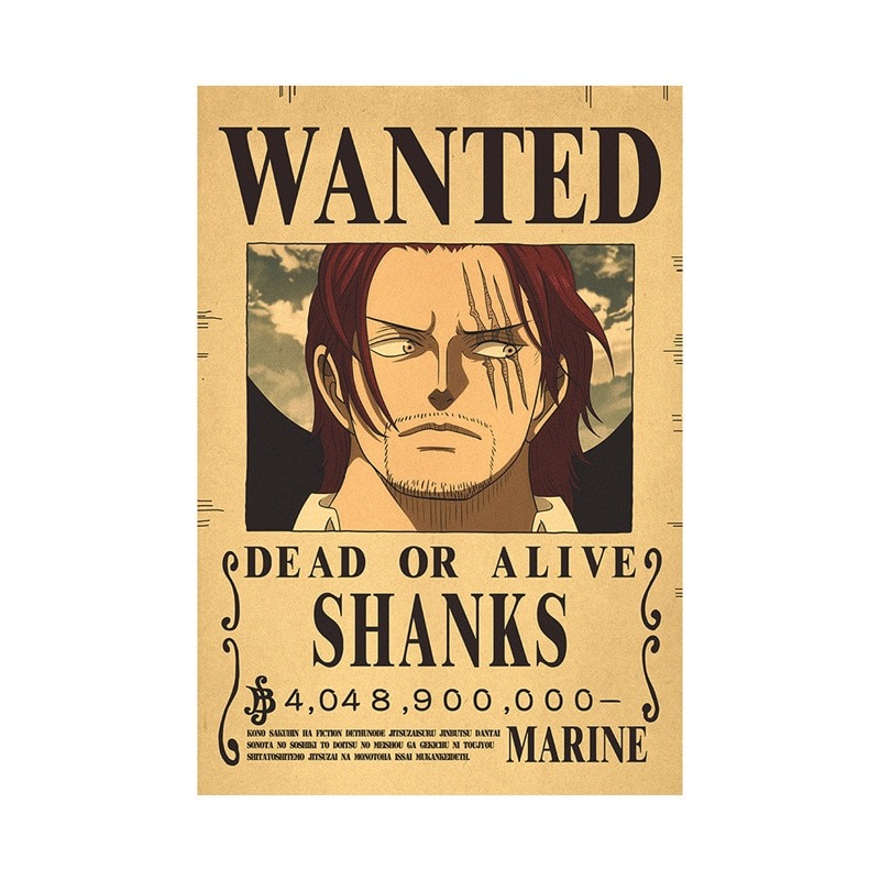 ONE PIECE - Poster - Wanted Barbe Noire