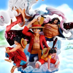 Figurine Luffy Gear 5 Egg Head